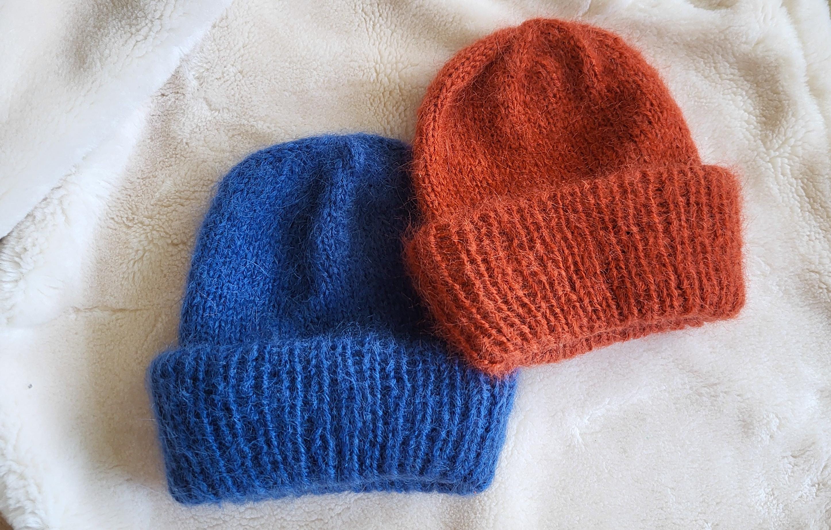 Chunky Knit Mohair Beanie: Women's Winter Hat