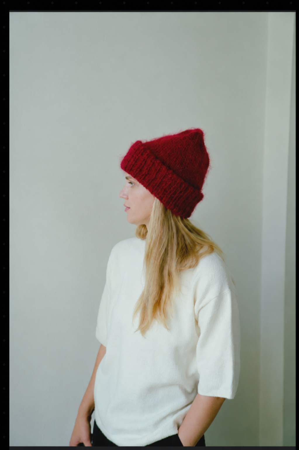 Chunky Mohair Beanie – Women’s Winter Knit Hat