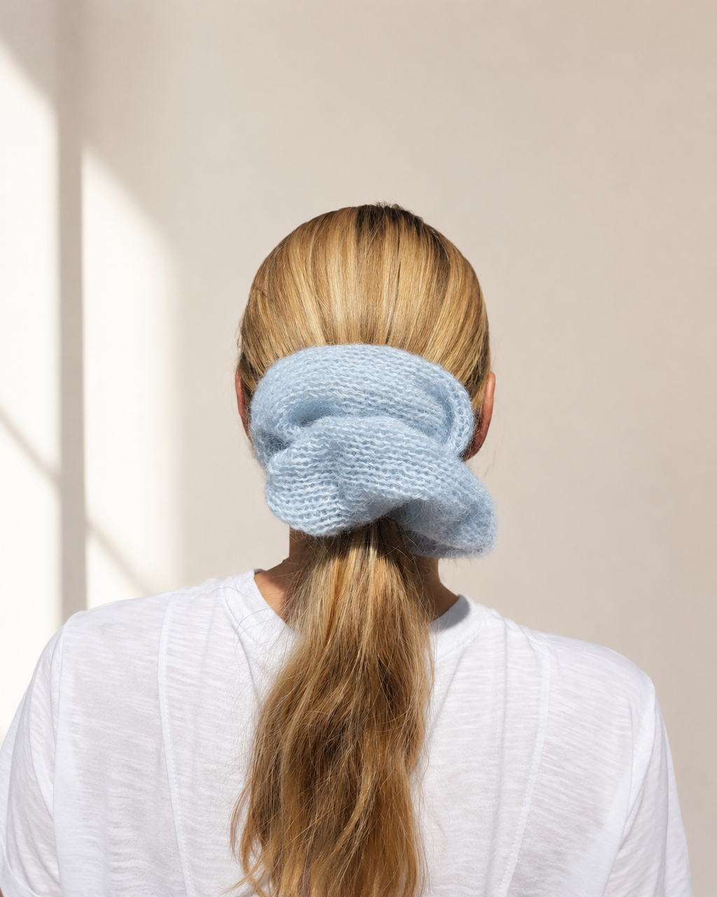Mohair Scrunchie