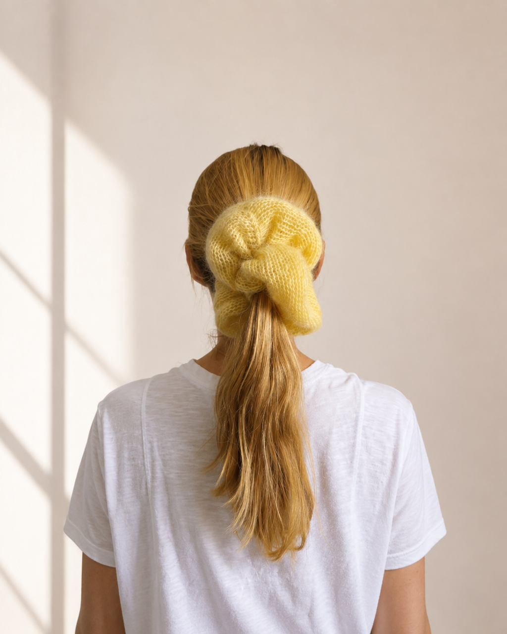Mohair Scrunchie