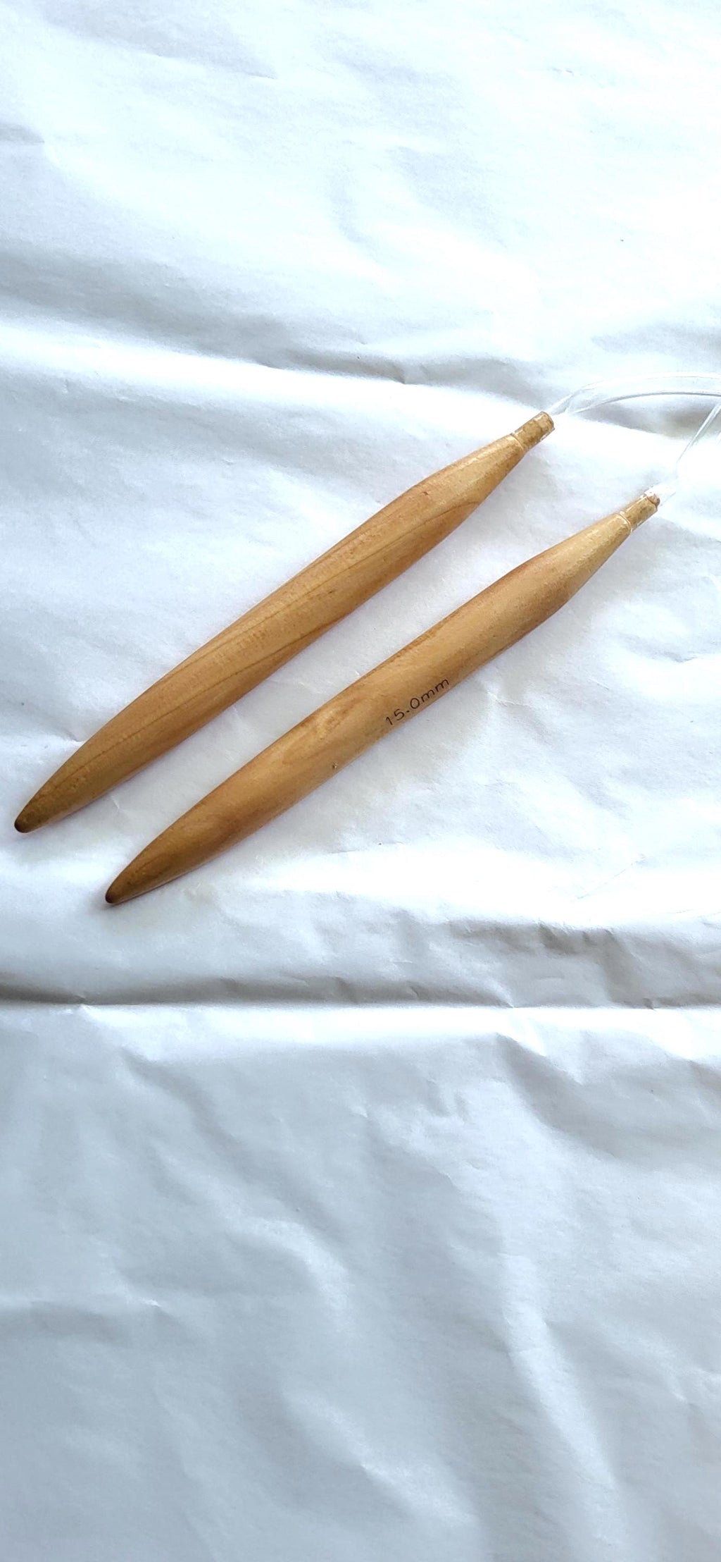 Bamboo 15mm Circular Knitting Needles: Chunky Yarn, Hats & Beanies